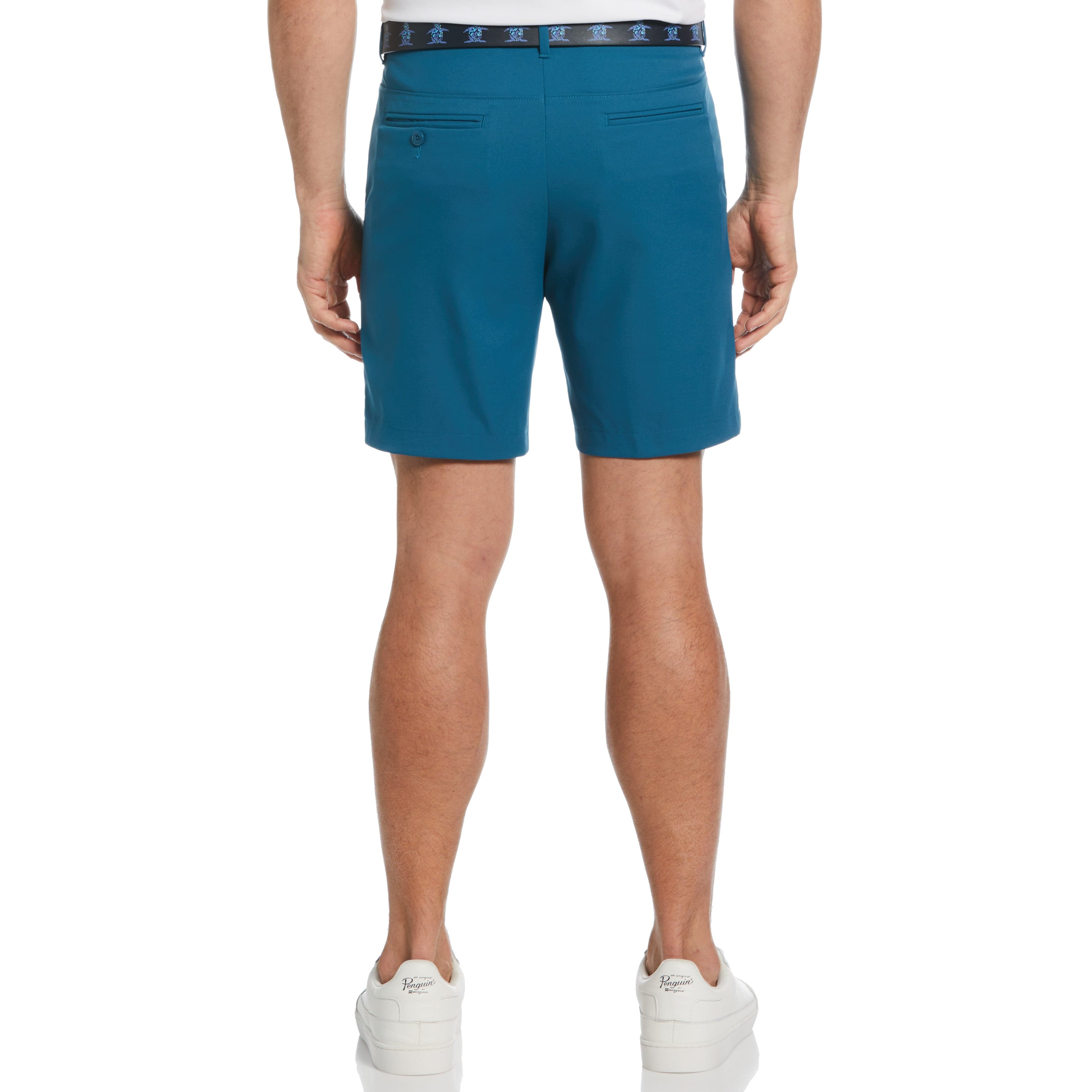 Flat Front Solid Golf Short