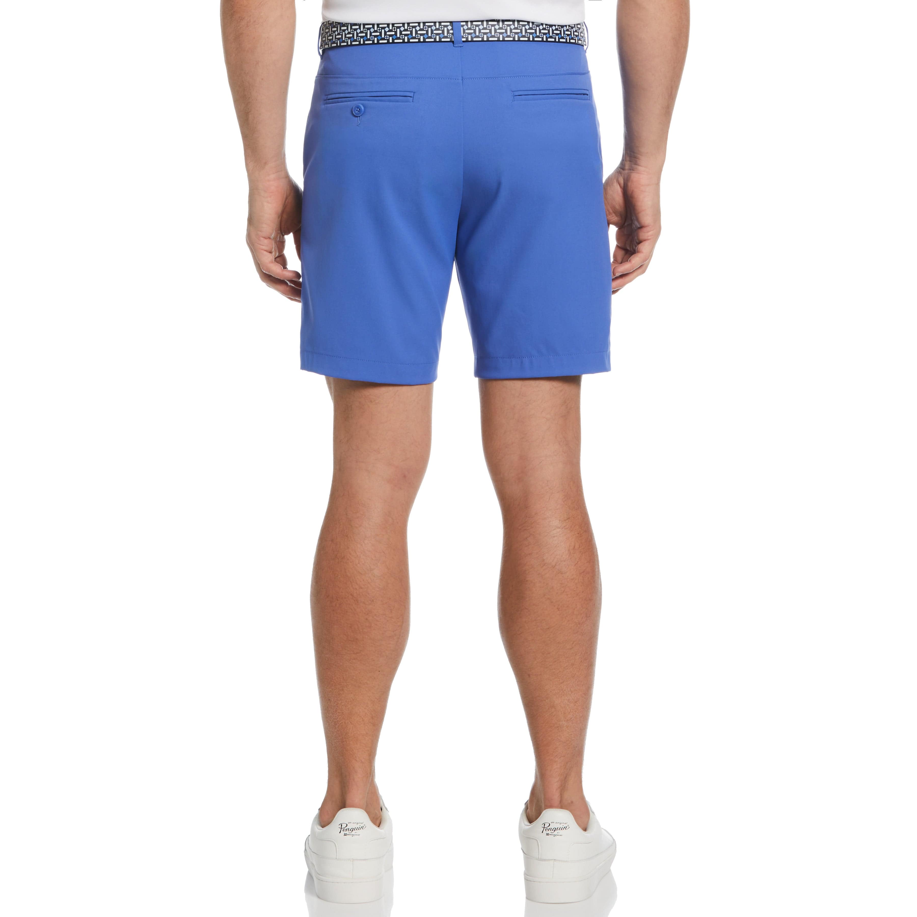 Flat Front Solid Golf Short
