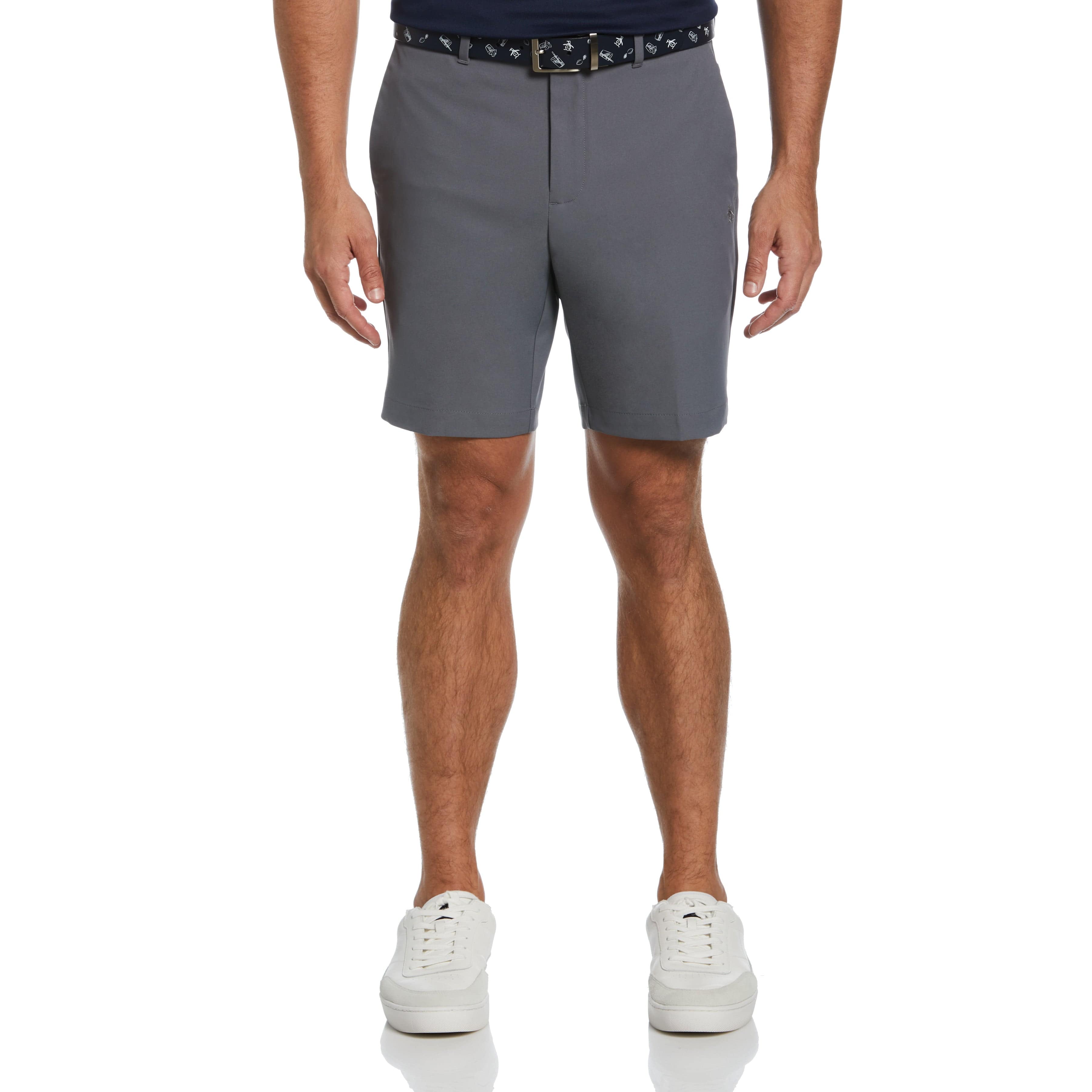 Flat Front Solid Golf Short