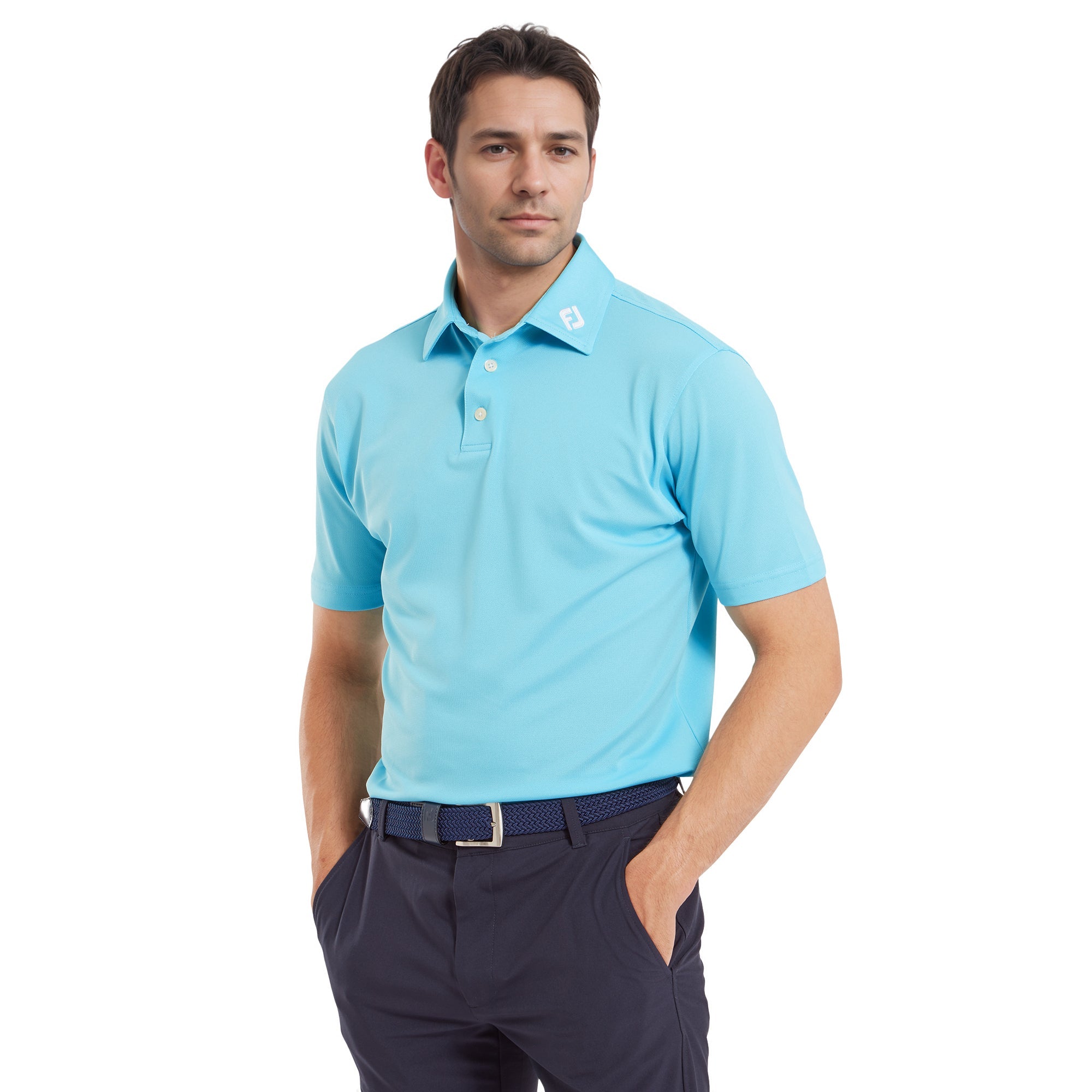 FootJoy Stretch Pique Solid Golf Shirt