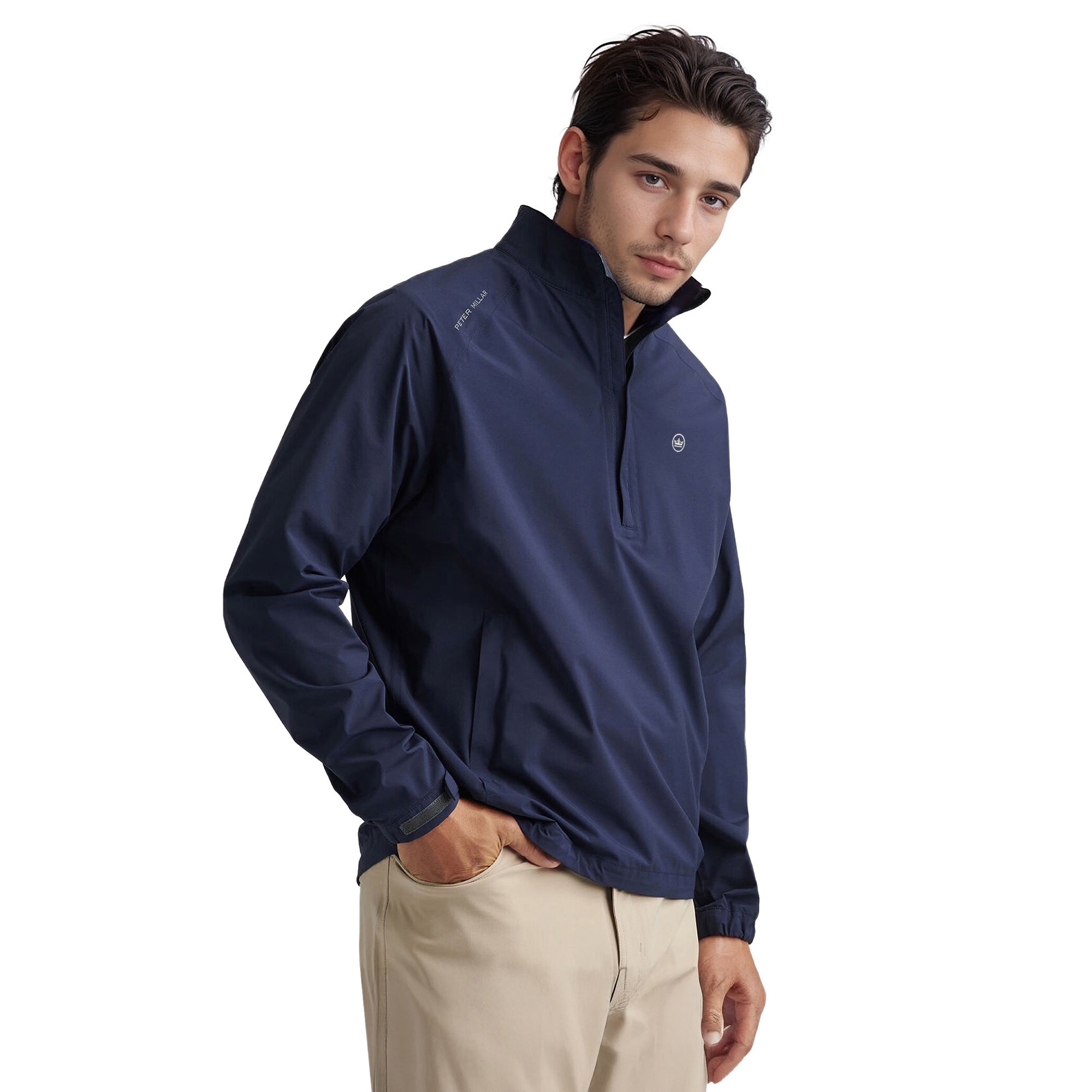 Peter Millar Shield Half Zip Rain Jacket