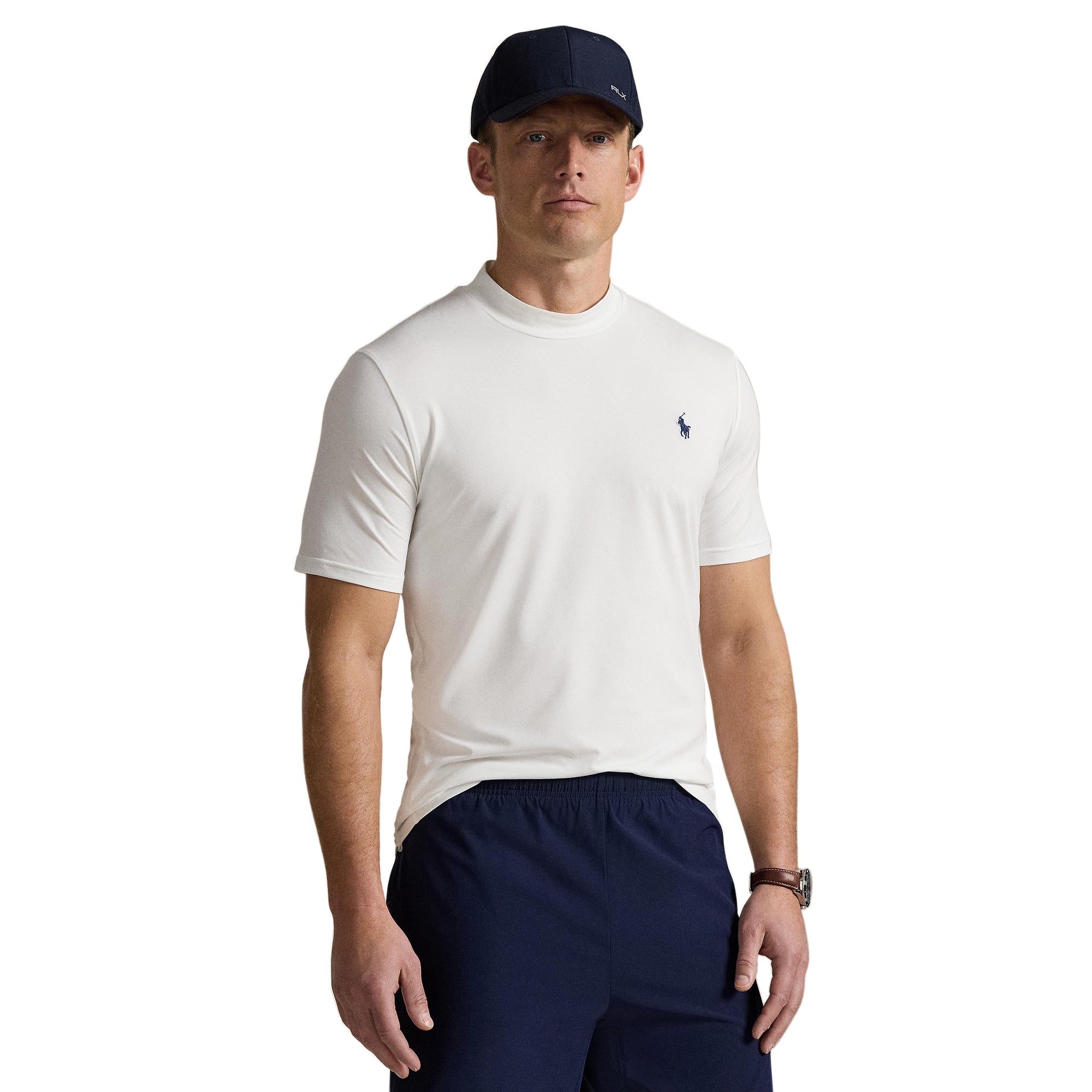 RLX Ralph Lauren Mock Neck Performance T-Shirt