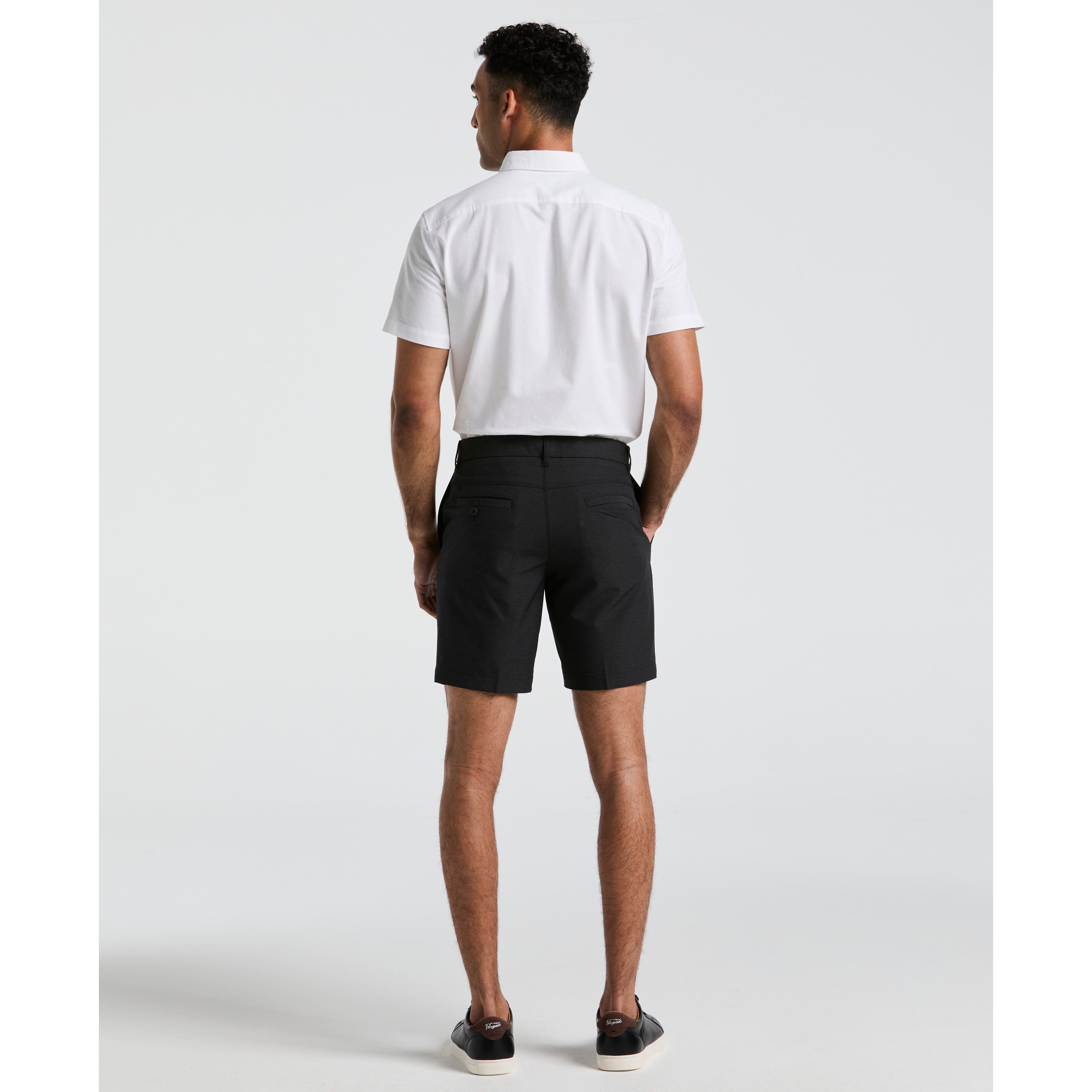 Technical Flat Front 8" Golf Short