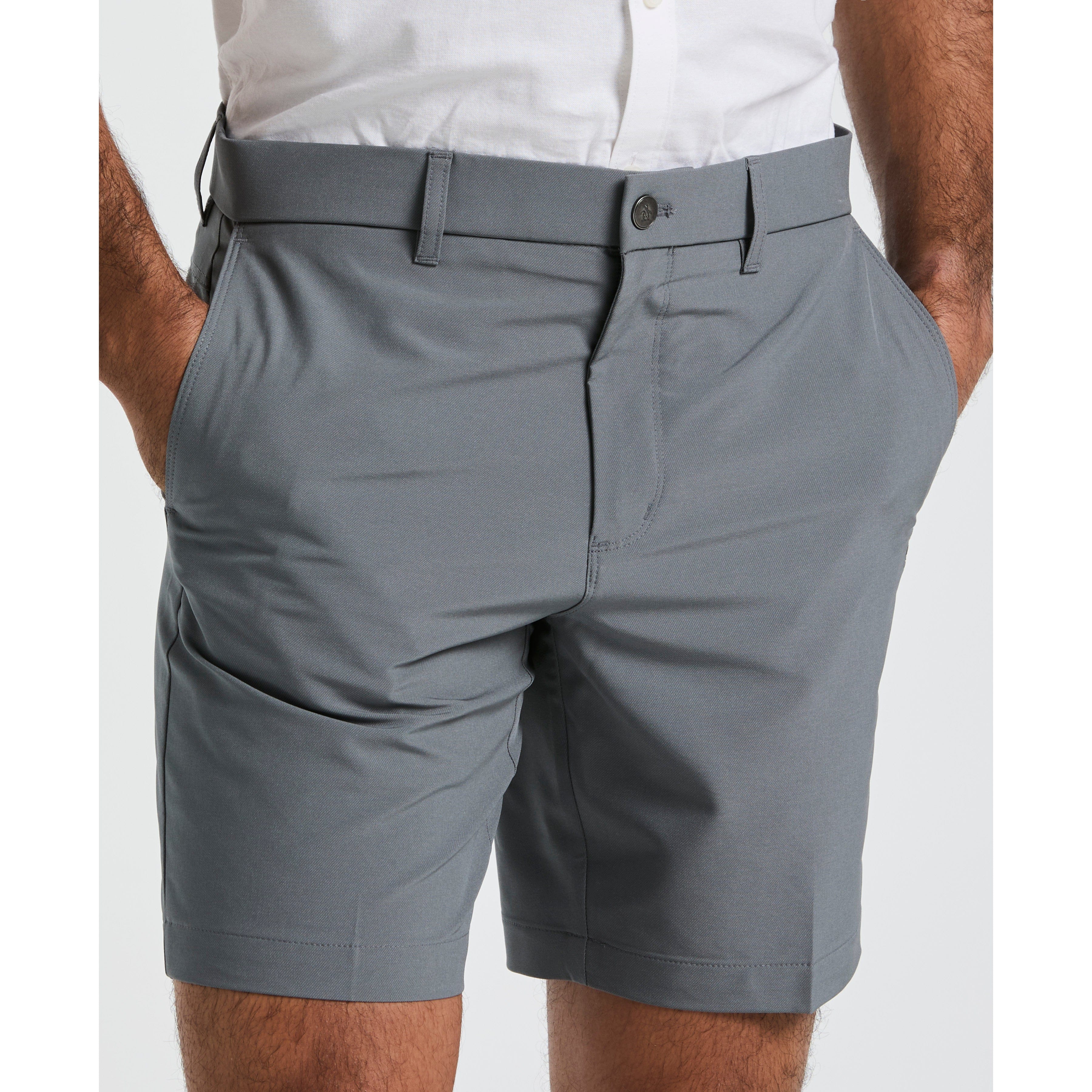 Technical Flat Front 8" Golf Short