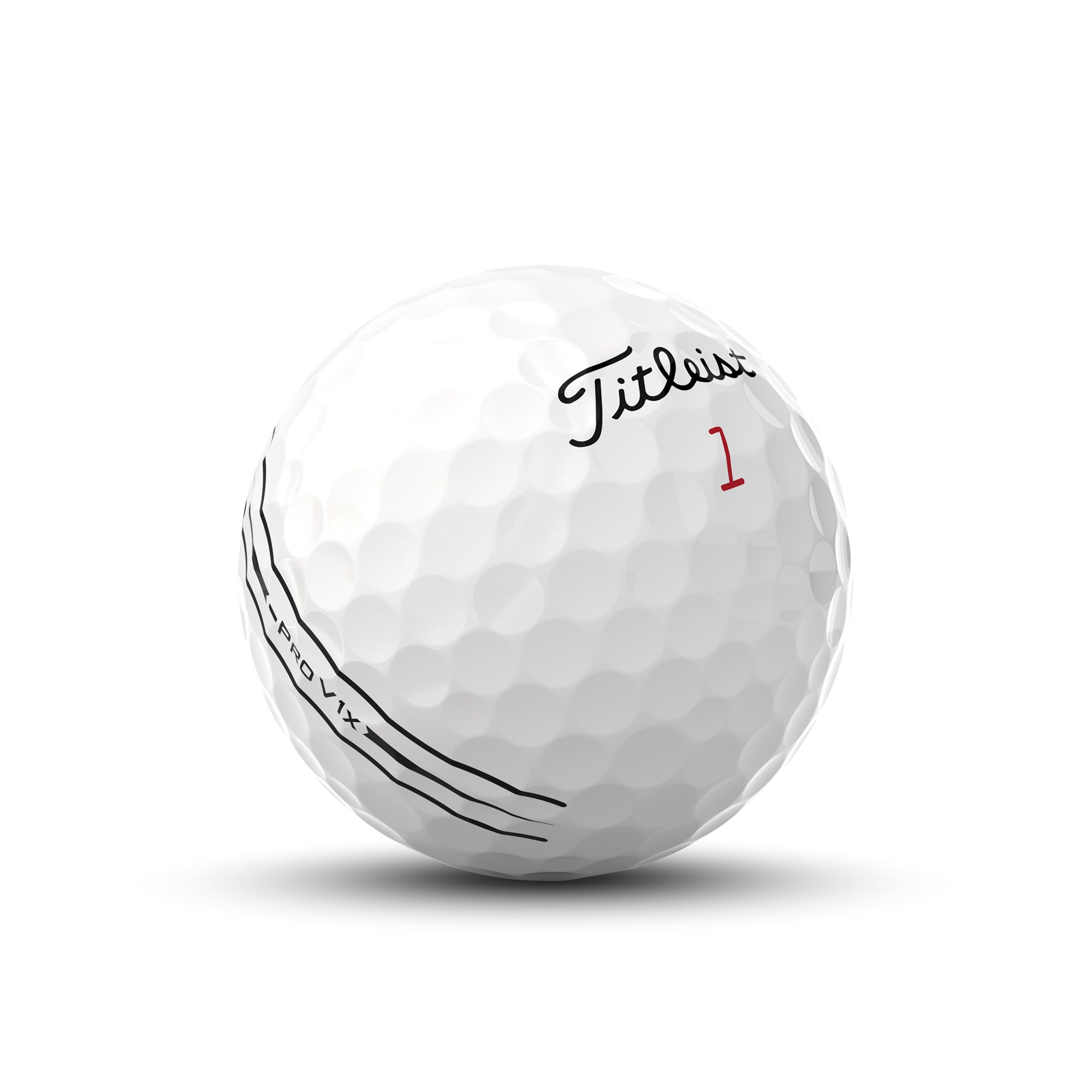 Titleist Pro V1x Left Dash Enhanced Align Golf Balls 2025
