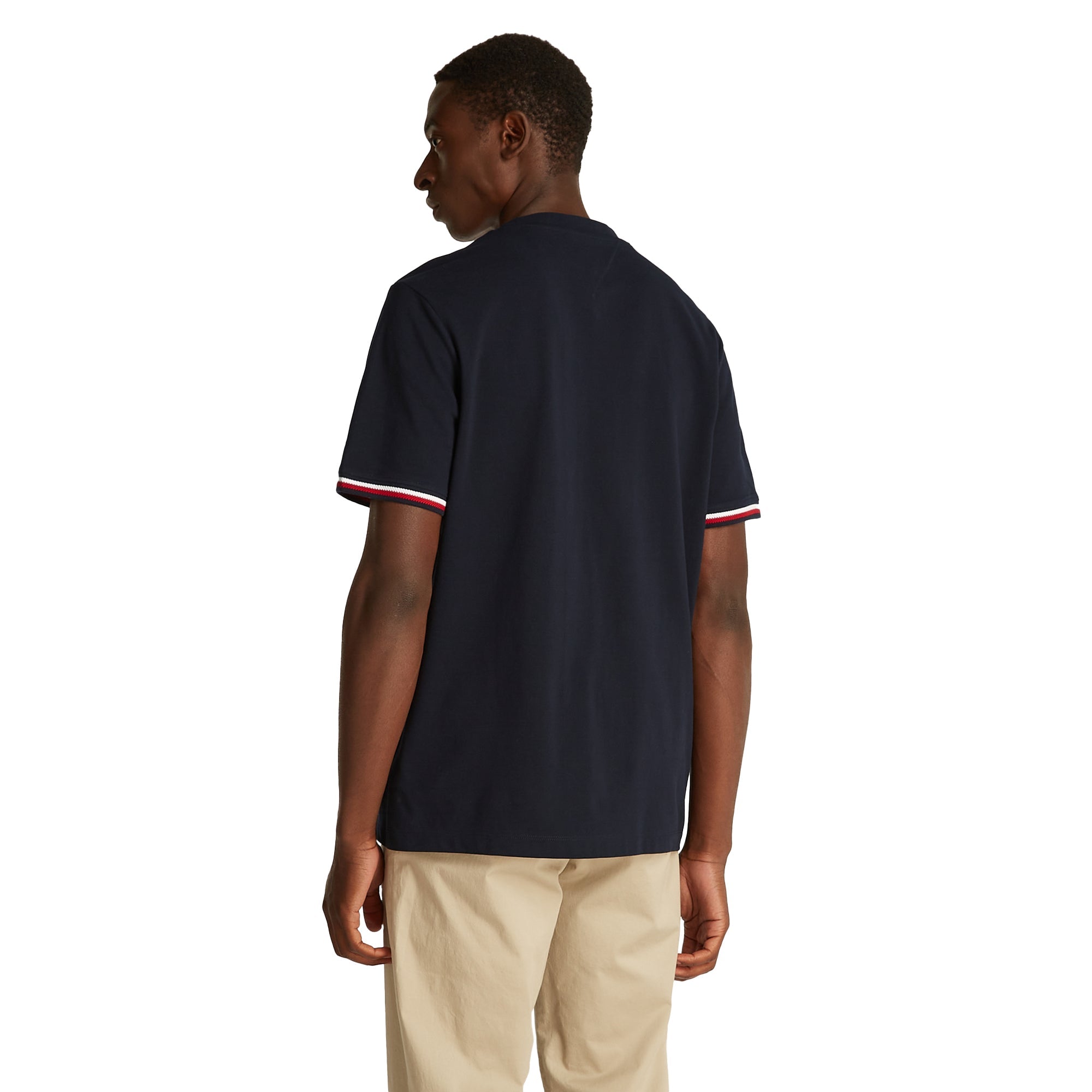 Tommy Hilfiger Stripe Cuff T-Shirt