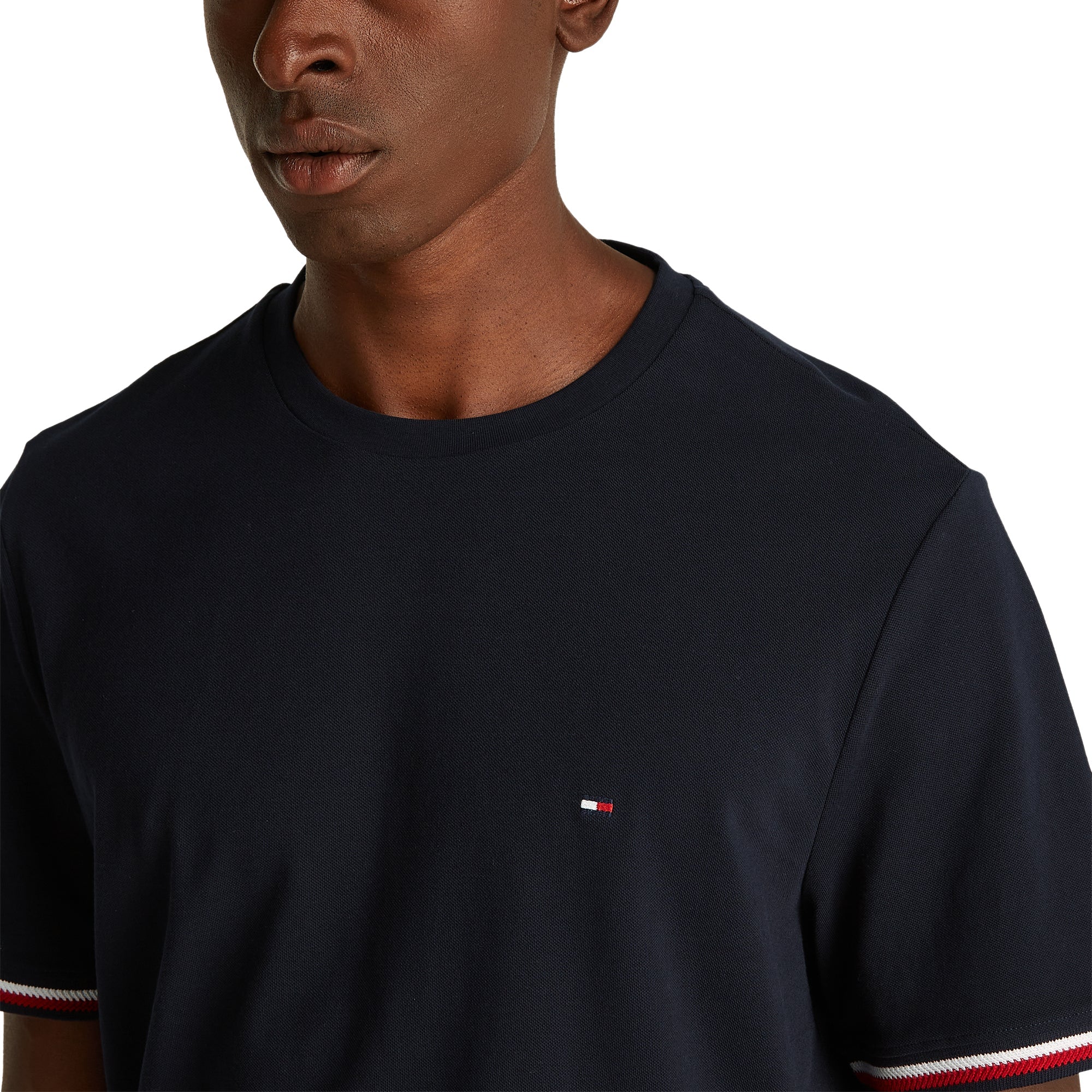 Tommy Hilfiger Stripe Cuff T-Shirt