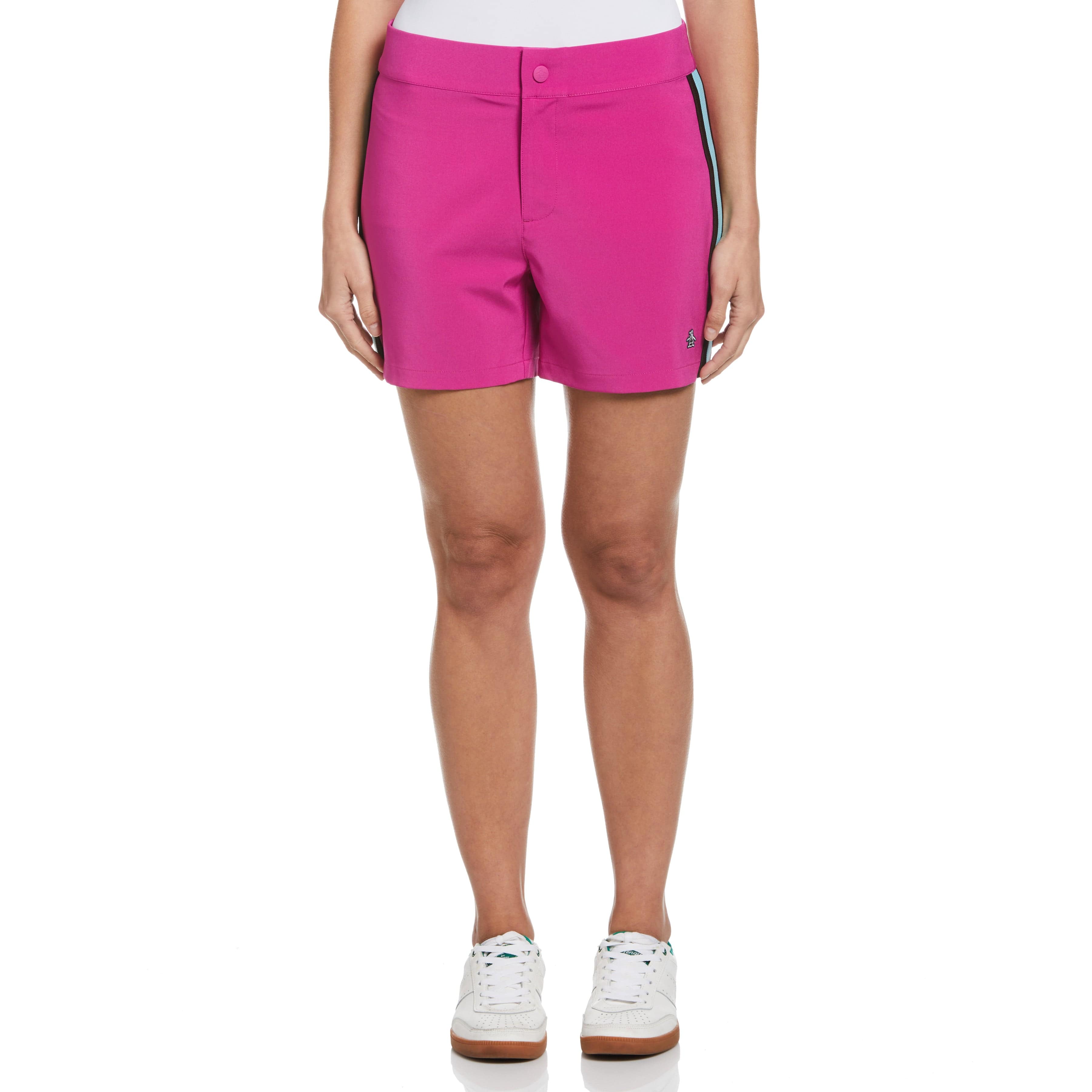 Women's Contrast Seam Side Snap Golf Short